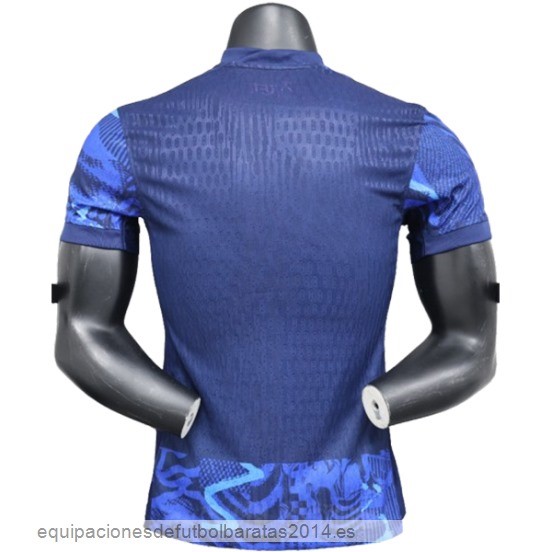 Nuevo Tailandia 3ª Jugadores Camiseta Atletico Madrid 24/25 Azul Baratas